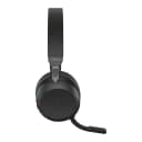 Jabra Evolve2 75 UC Stereo BT USB-A Headset inkl. Ladestation schwarz