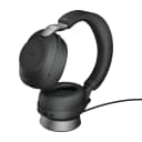 Jabra Evolve2 85 MS Stereo BT USB-C Headset inkl. Ladestation schwarz