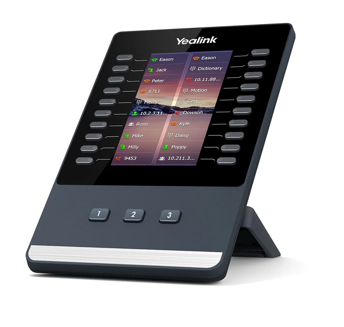 Yealink EXP43 IP Beistelltastenfeld