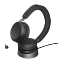 Jabra Evolve2 75 UC Stereo BT USB-C Headset inkl. Ladestation schwarz